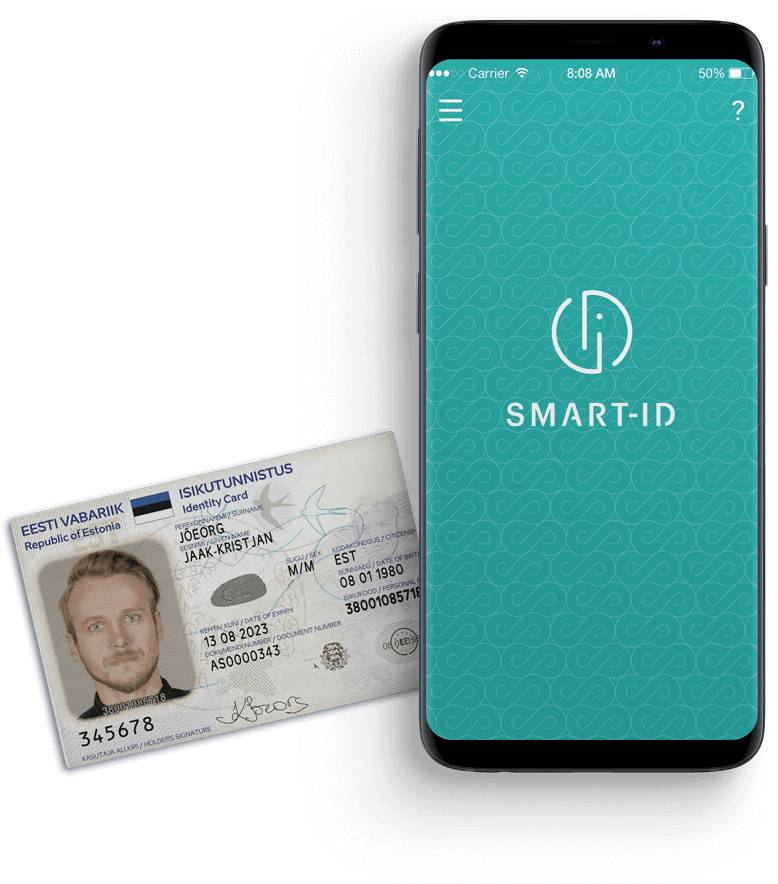 ID-card Smart-ID Indrek Vimberg
